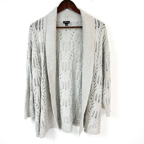 torrid Sweaters - Torrid Knit Open Front Cardigan